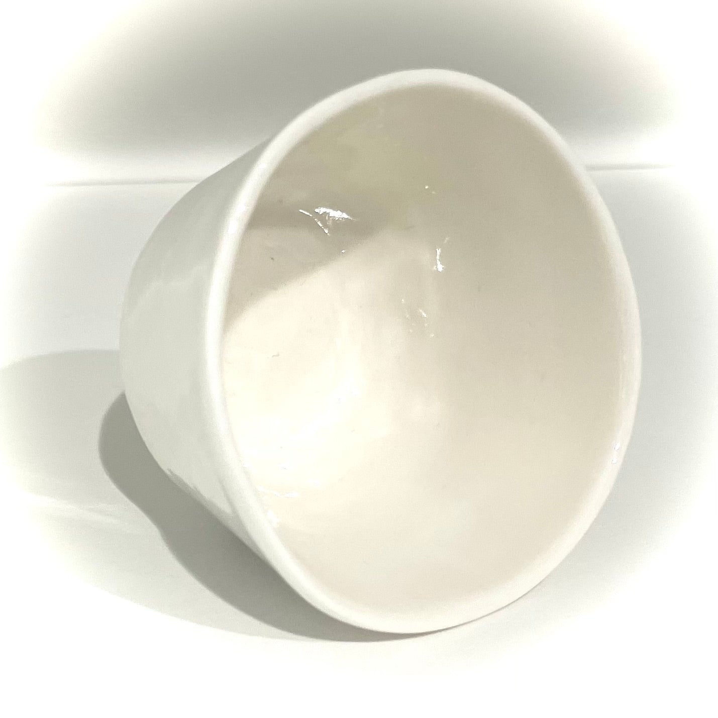 Porzellan Teeschale Trichter