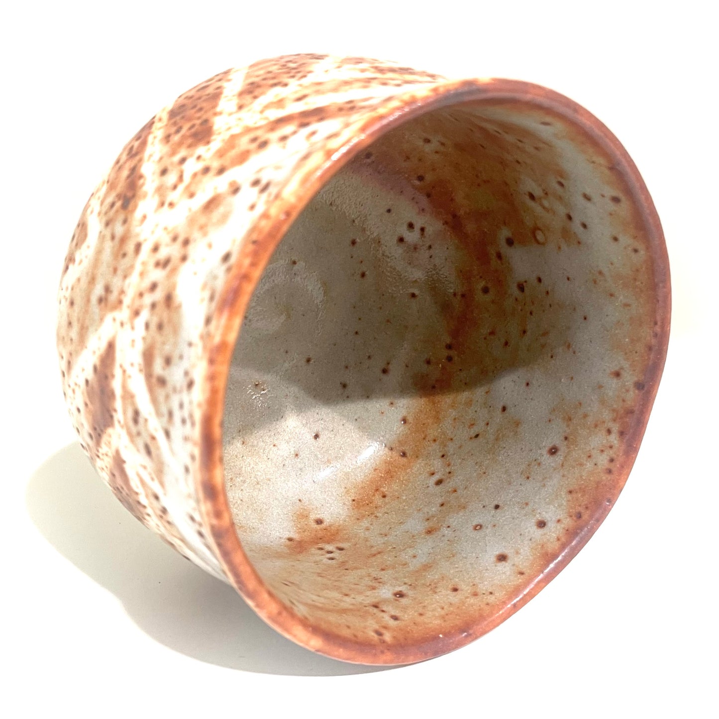 Handmade Matcha Chawan Shino glaze