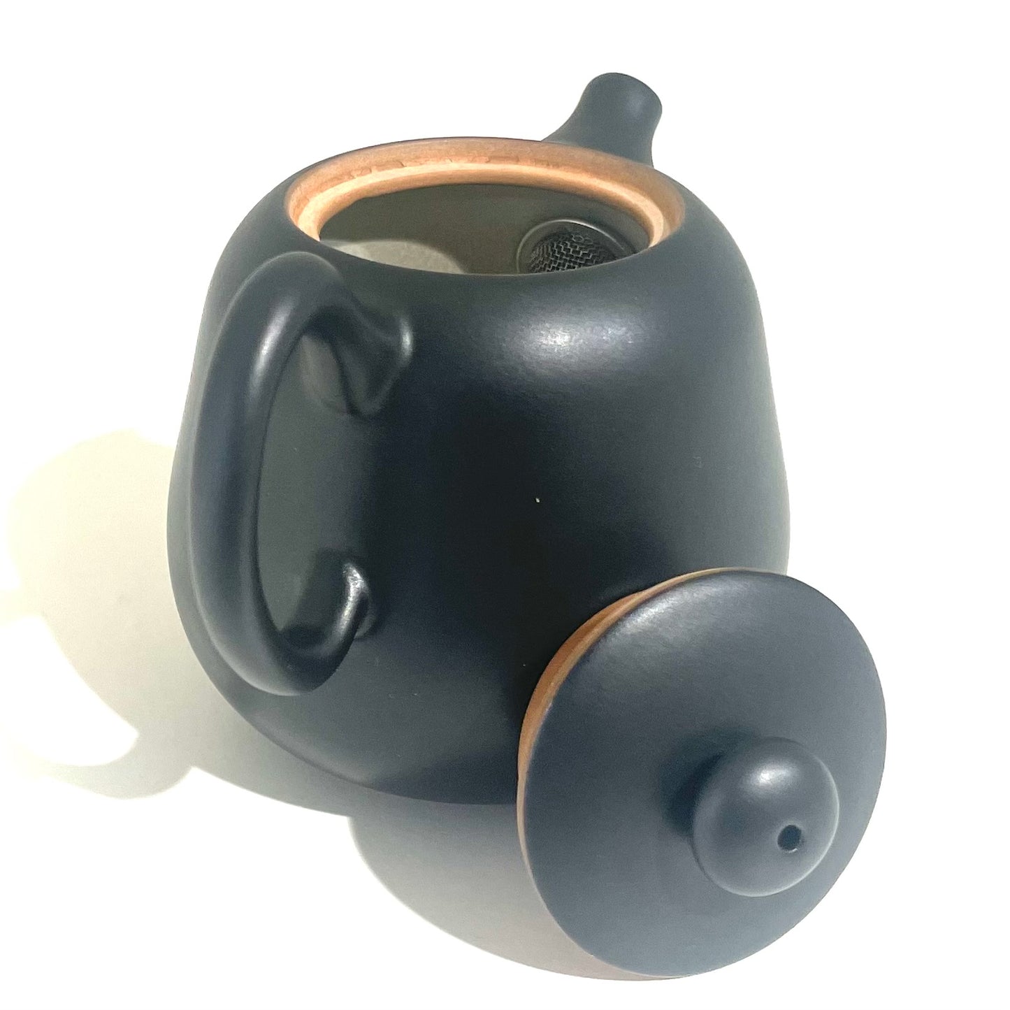 Lin’s Ceramic Studio Teekanne Schwarz