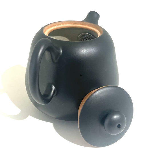 Lin’s Ceramic Studio Teekanne Schwarz