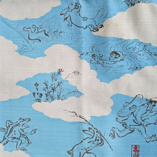 Furoshiki mit Chuju Giga Tier-Motiv