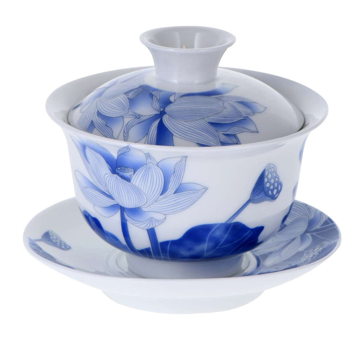 Porzellan Gaiwan Lotus 160 ml