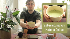 Zubereitung von Matcha - Usucha, dünner Tee