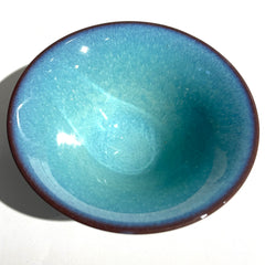 Teeschale Tenmoku Blue Sky