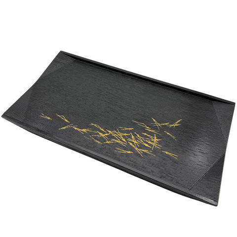 Urushii Lack Tablett Piniennadeln